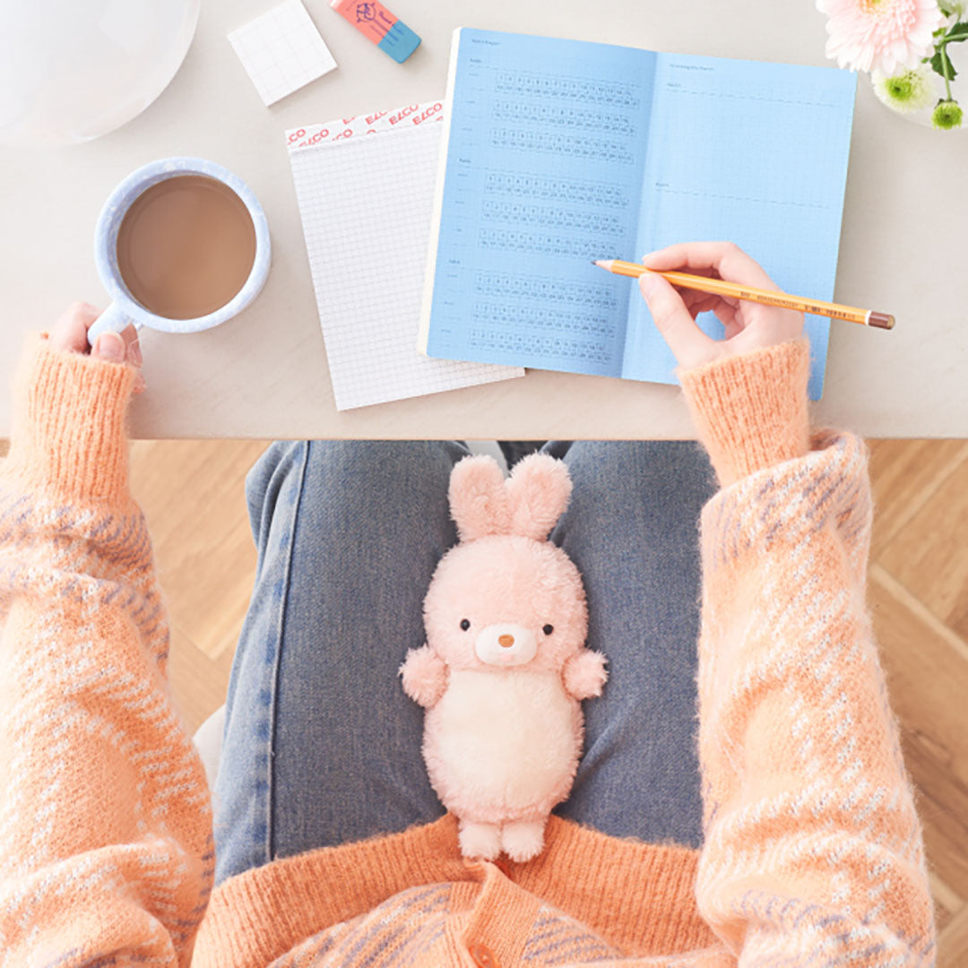 MUGYUUUS Weighted Cuddly Plush Toy - Rabbit