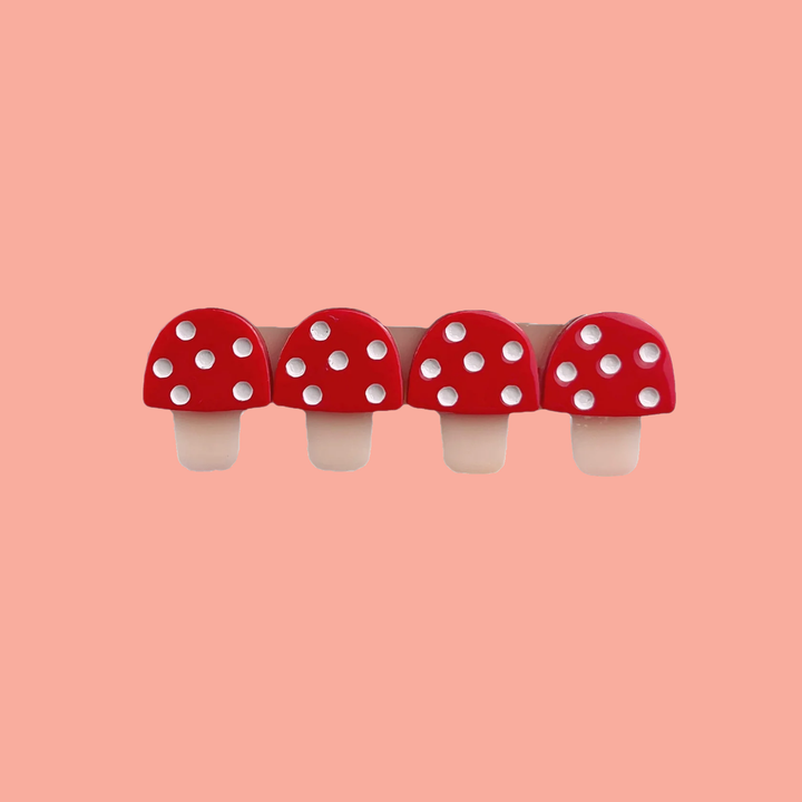 NEW Mushroom Hair Clip
