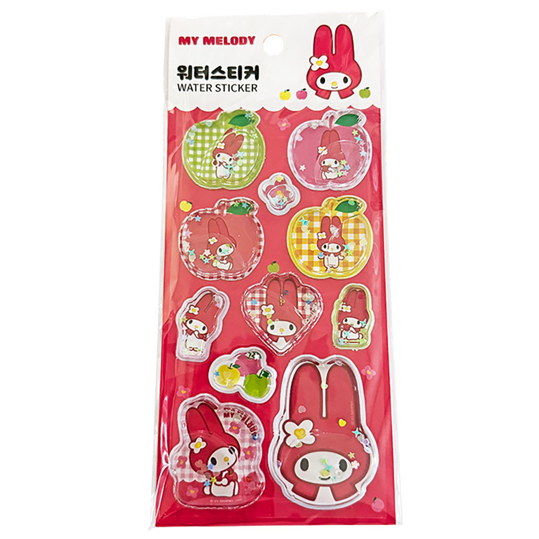 My Melody Sanrio Water Stickers