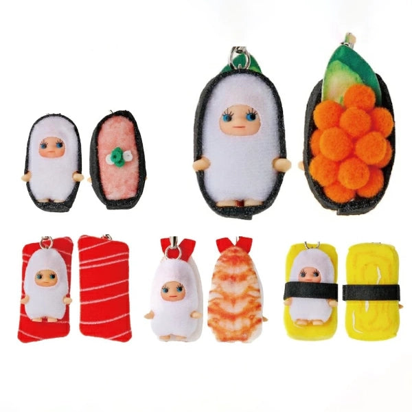 NEW Kewpie Sushi Key Strap Charm- Available in 5 Styles!