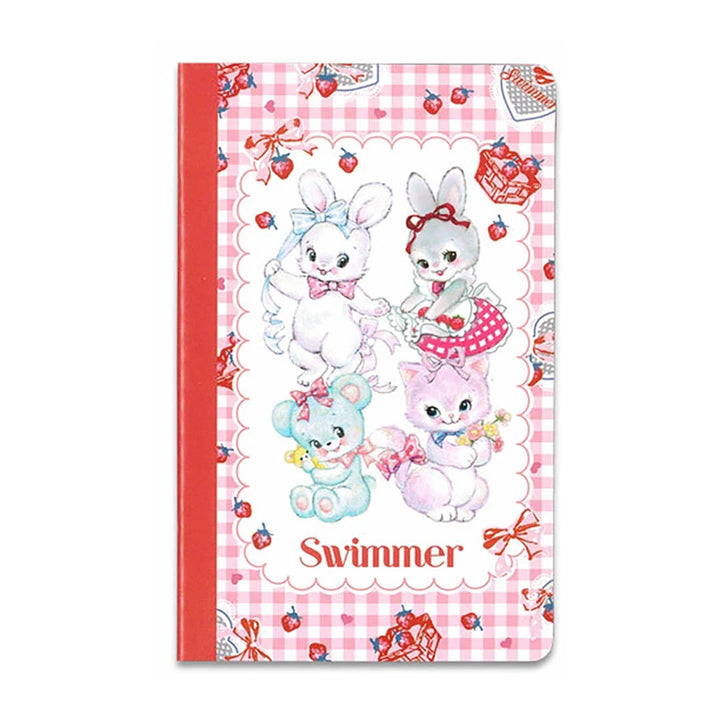 NEW Swimmer Kawaii Notebook - Red