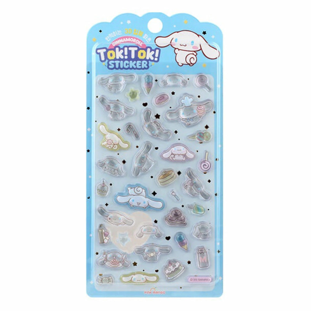 Sanrio 3D Tok! Tok! Stickers - Five Styles Available!