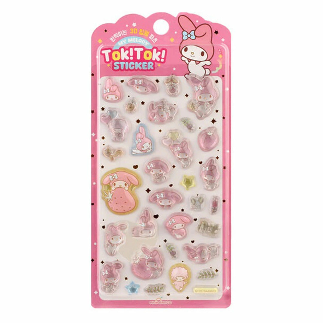 Sanrio 3D Tok! Tok! Stickers - Five Styles Available!