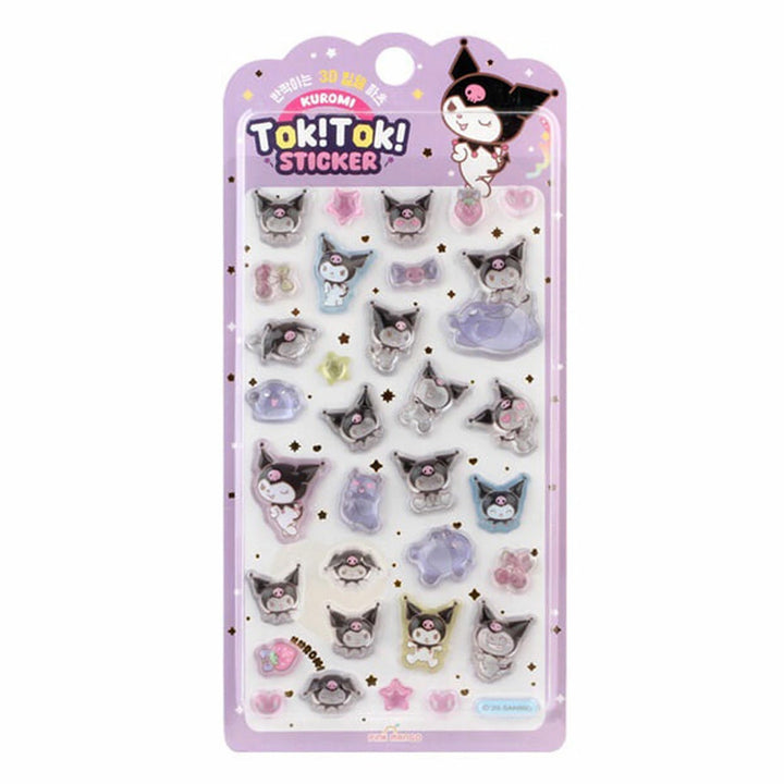 Sanrio 3D Tok! Tok! Stickers - Five Styles Available!