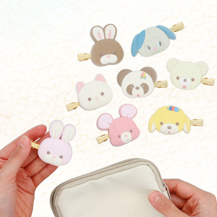 Japanese Blind Box: Yoshitoku Retro Toy Collection Flocked Hair Clip