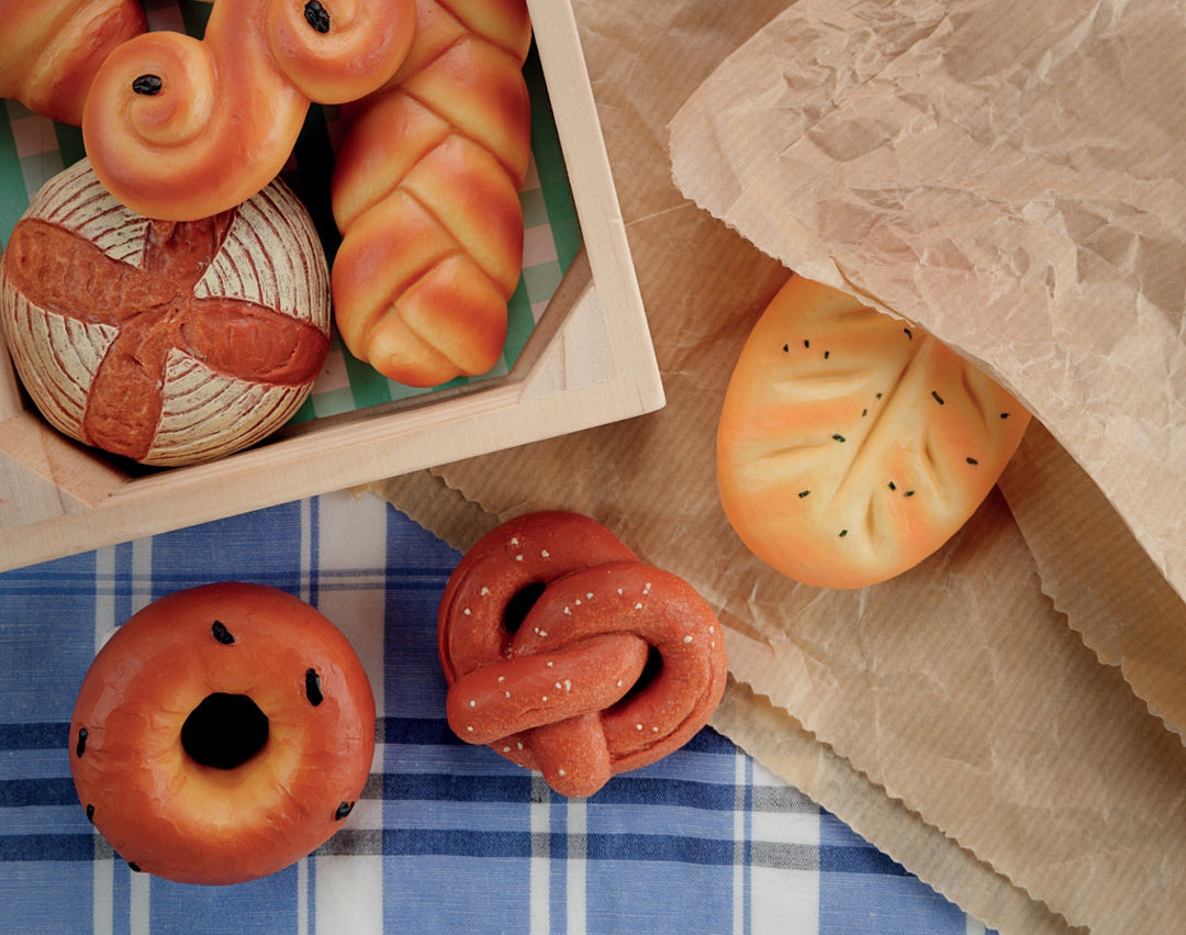 Sensory Stone Toy- Breads Set