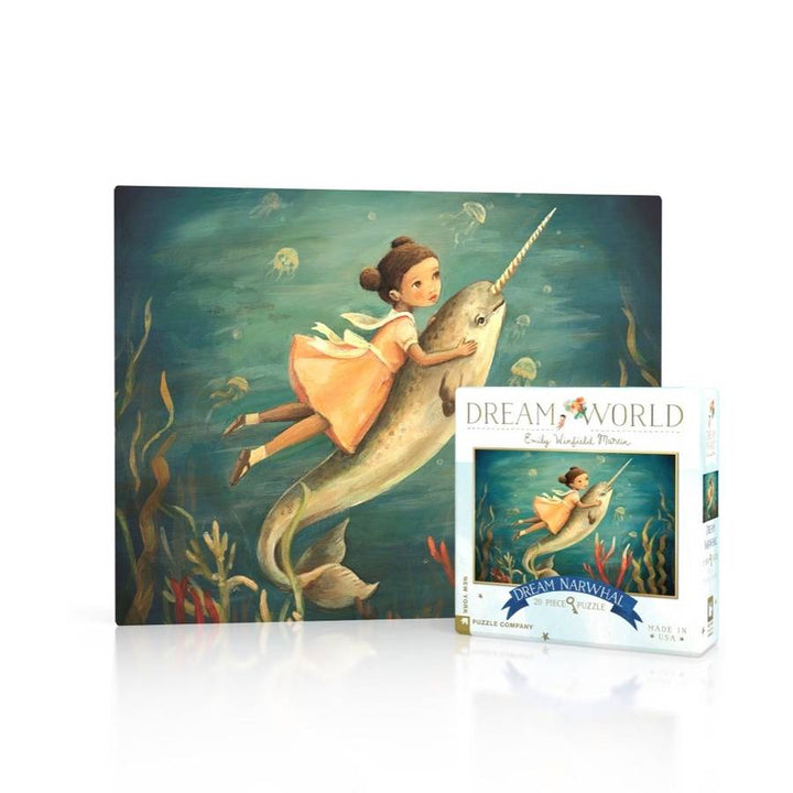 Dream World Mini Puzzle Set-Narwhal Dreamers