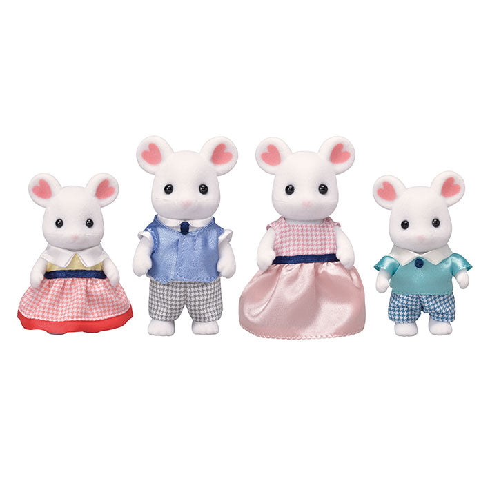 NEW Marshmallow Mouse Family