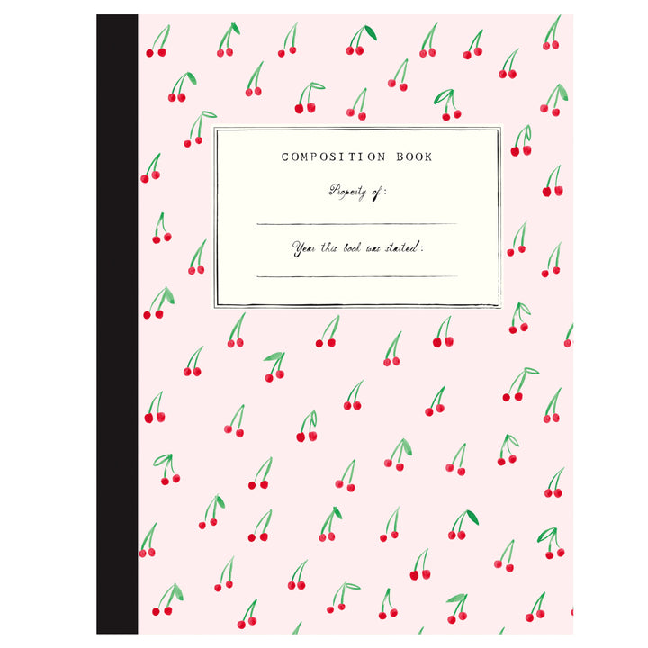 NEW Cherries Composition Notebook