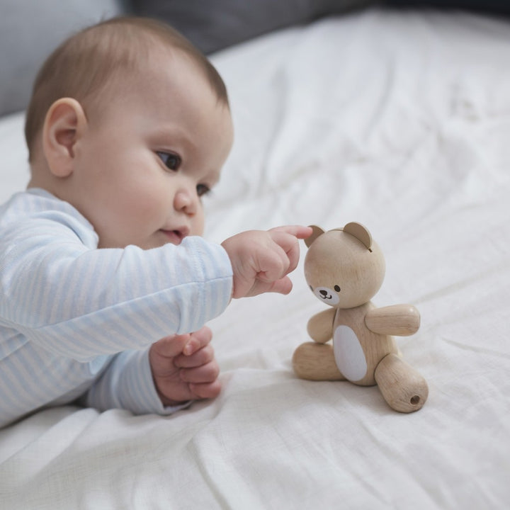 Wooden Bear Baby Toy