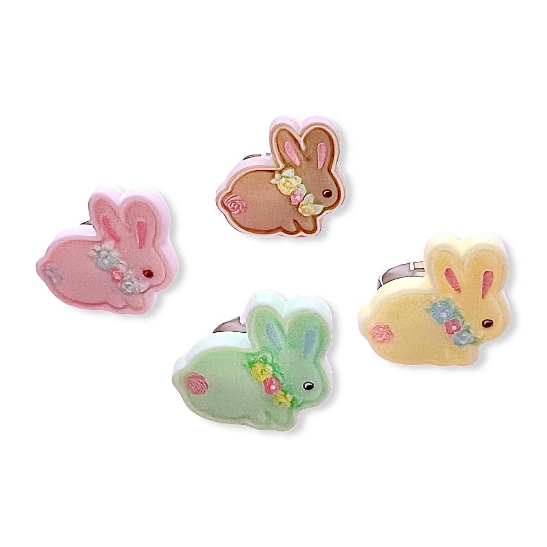 NEW Pop Cutie Frosted Bunny Ring