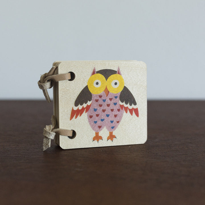 Mini Wooden Book - Animals Natura