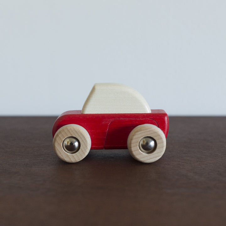 NEW Pullback Wooden Cars
