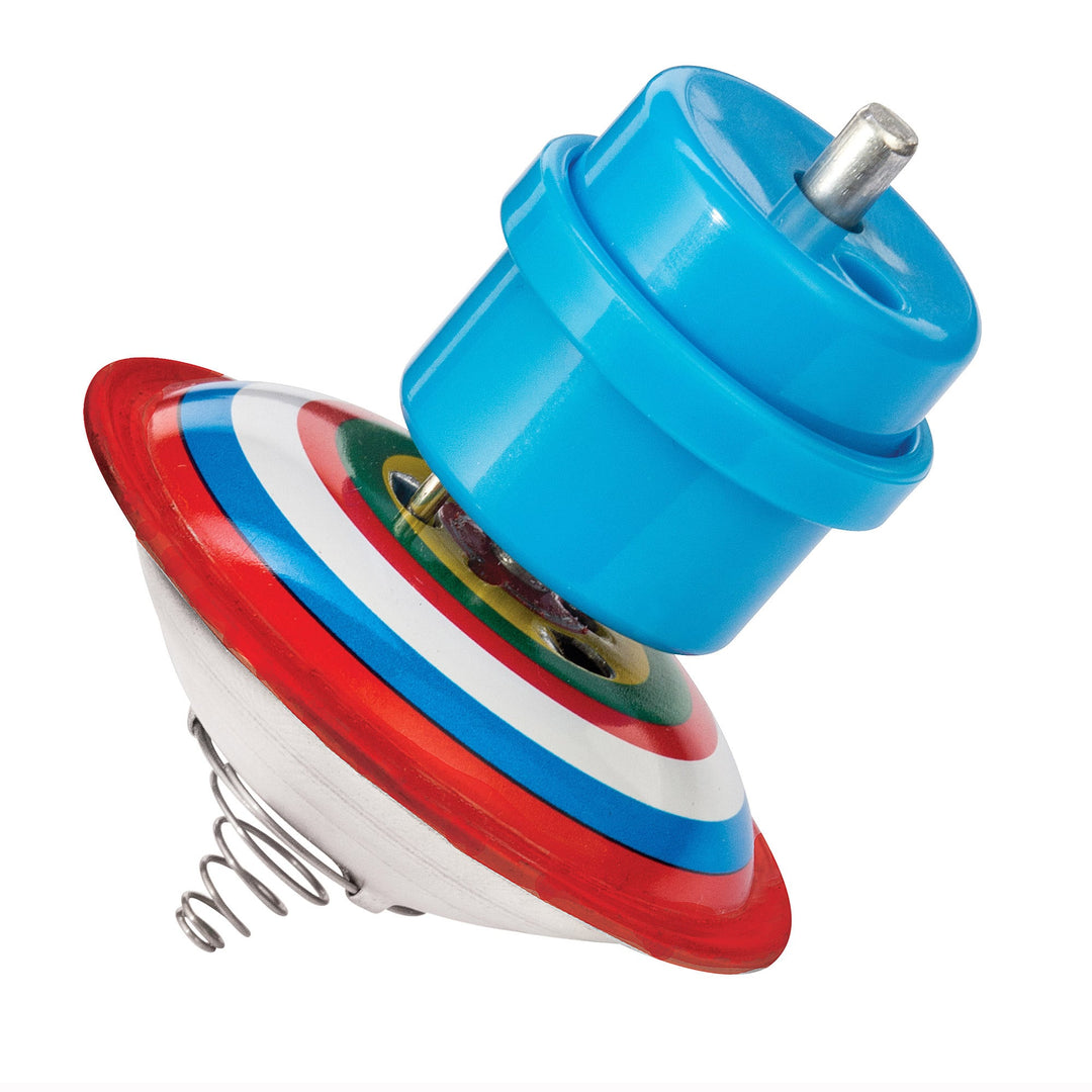 NEW Bouncing Tin Top Toy