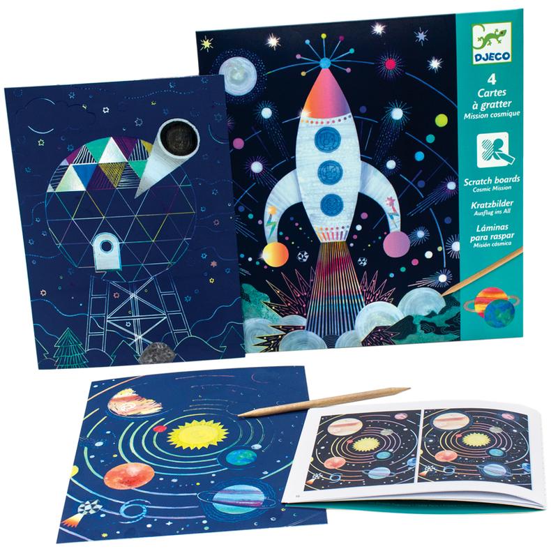 NEW Scratch Cards- Cosmic Mission Kit