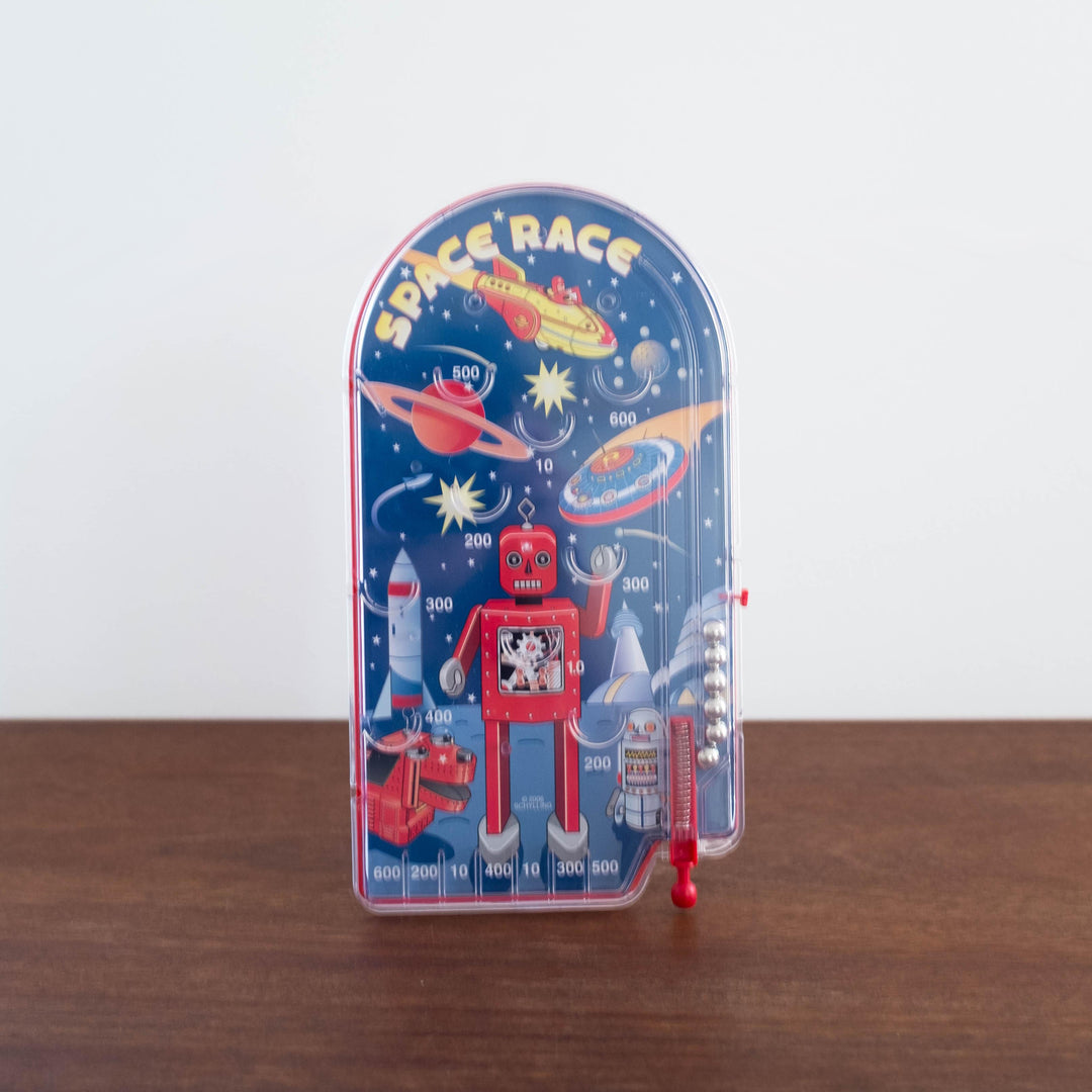 NEW Retro Space Race Pinball Game