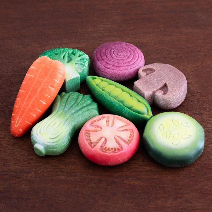 Sensory Stone Toy- Vegetable Set