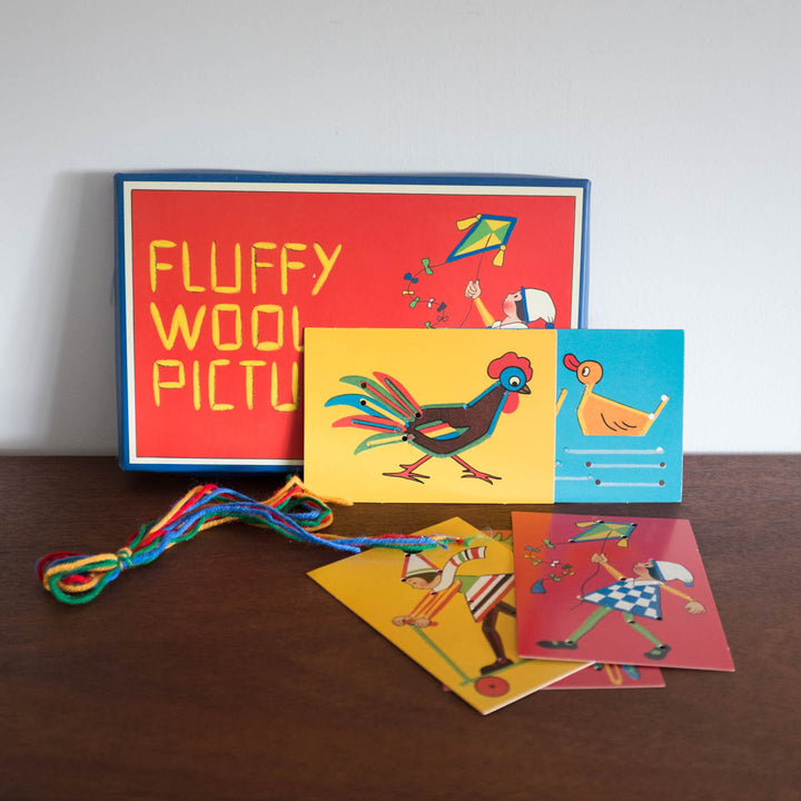 NEW Retro Fluffy Wool Pictures Kit