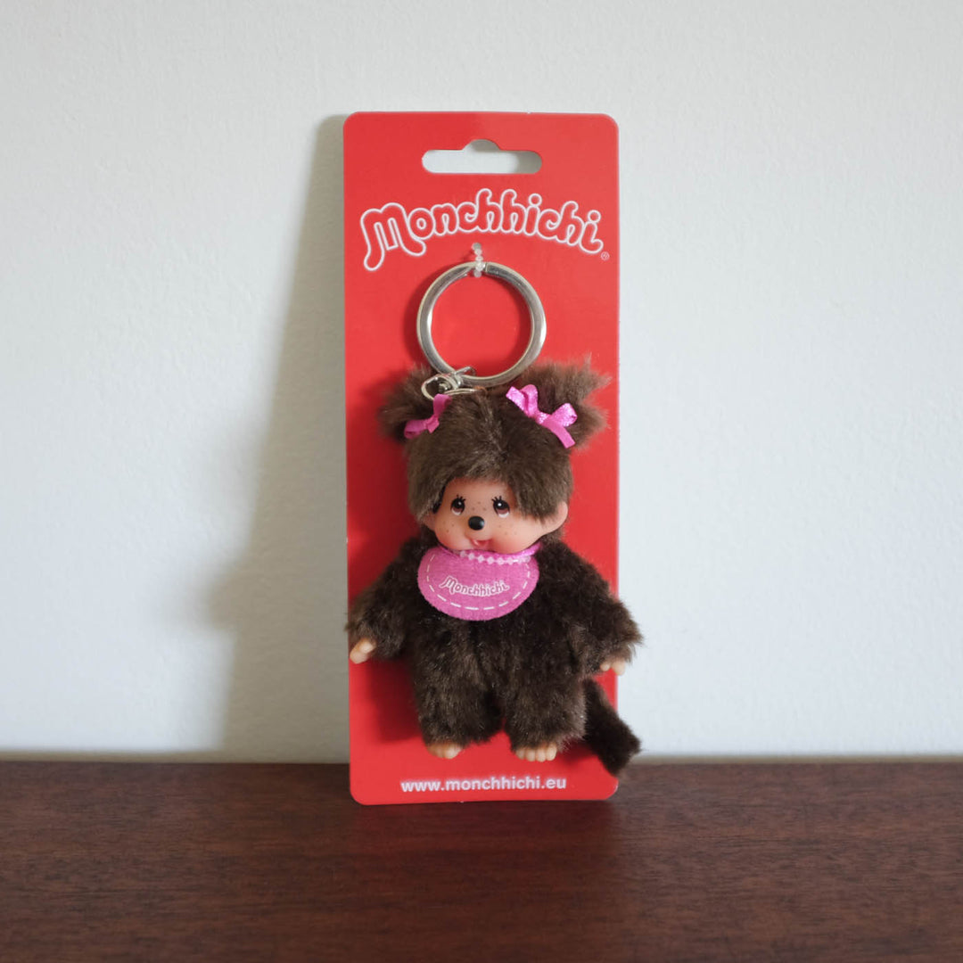 Sekiguchi Monchhichi Keychain- Pink