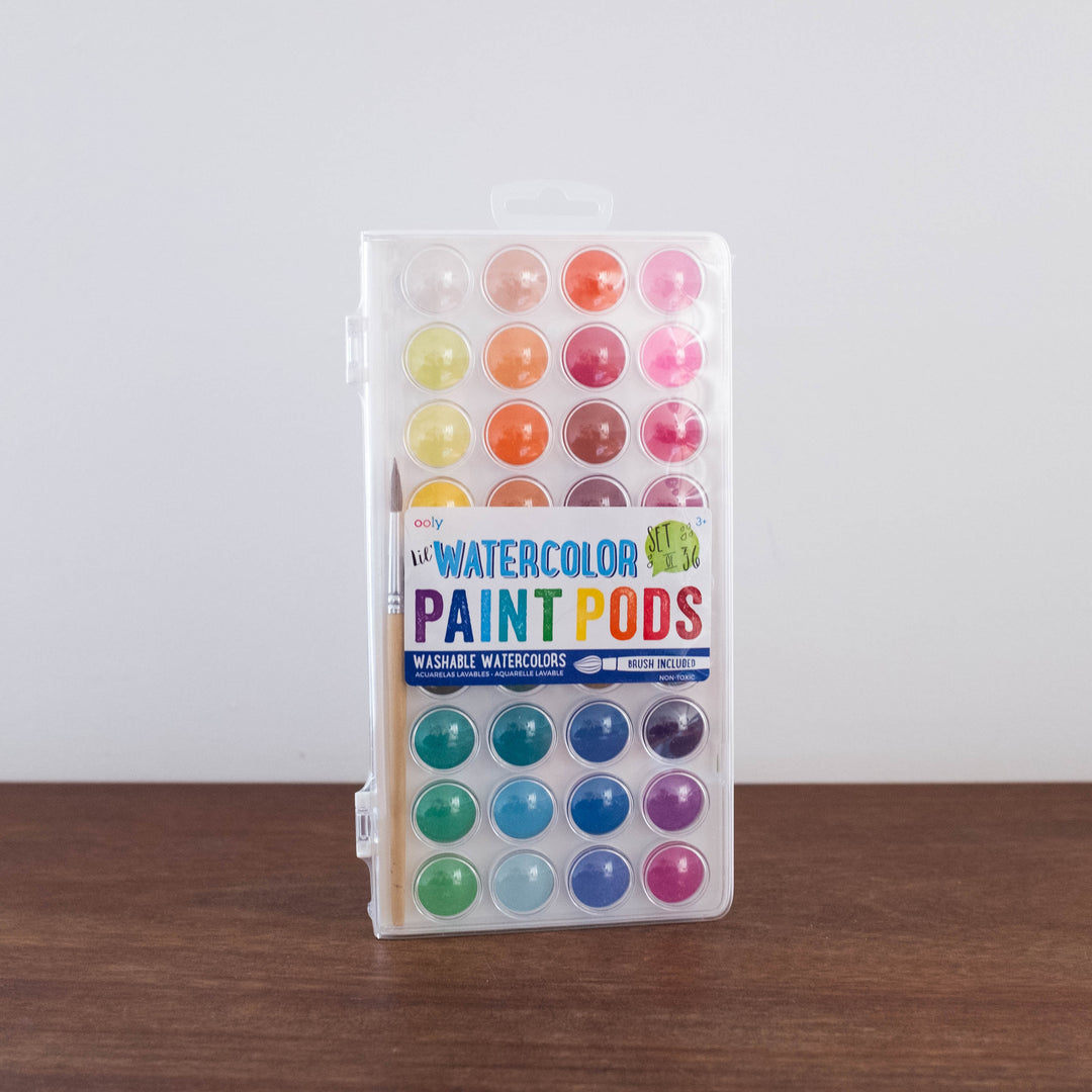 Lil' Paint Pods Watercolor Paint - Set of 36