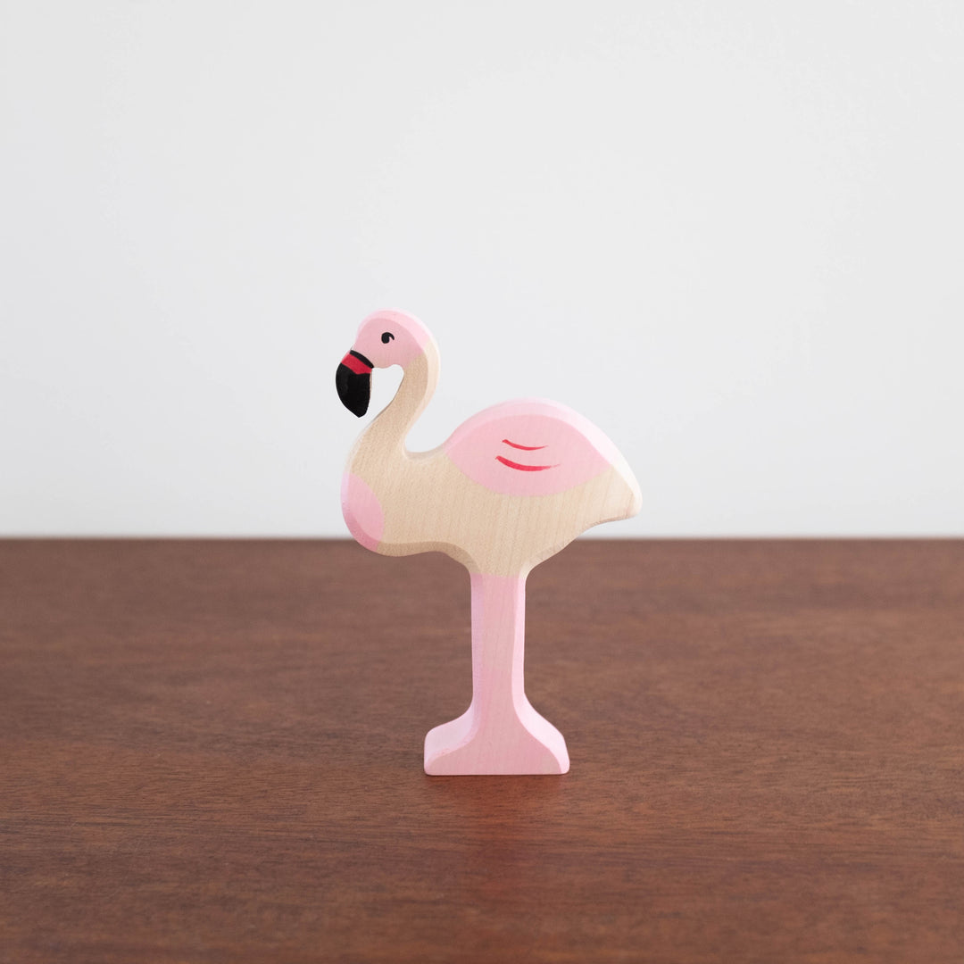 Holztiger Flamingo