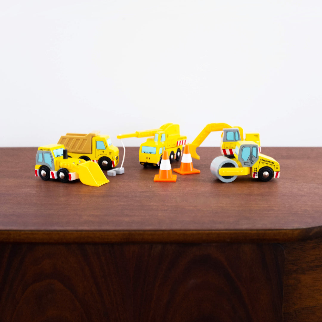 Construction Cars and Trucks Set