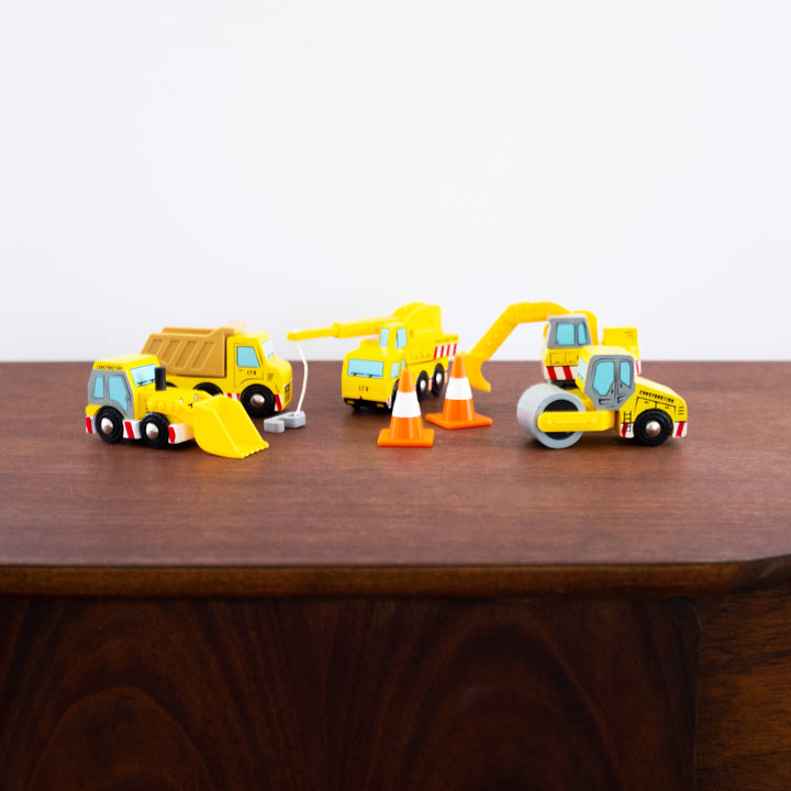 Construction Cars and Trucks Set