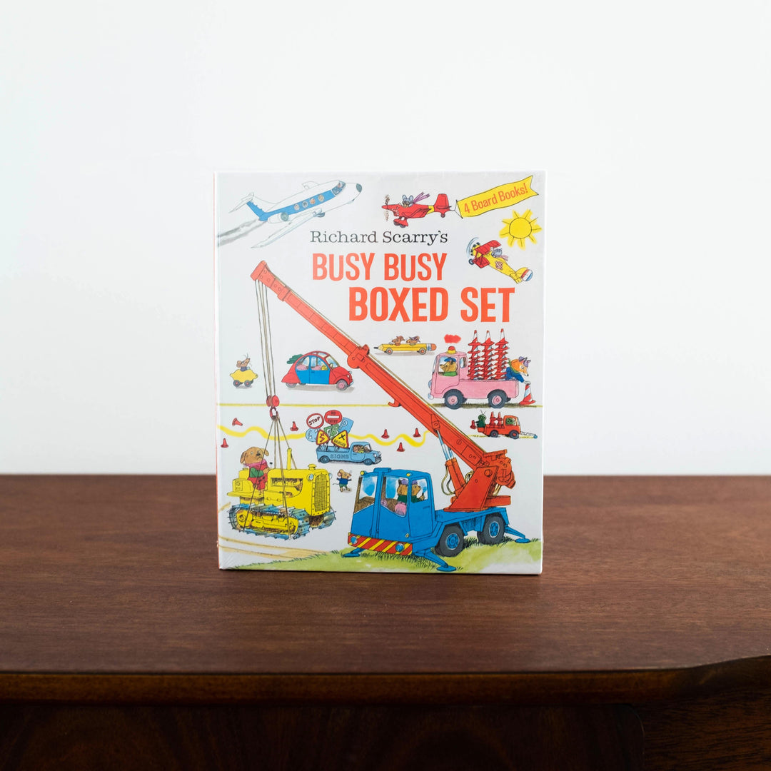 NEW Richard Scarry's Busy Busy Boxed Set