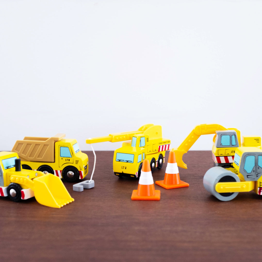 Construction Cars and Trucks Set