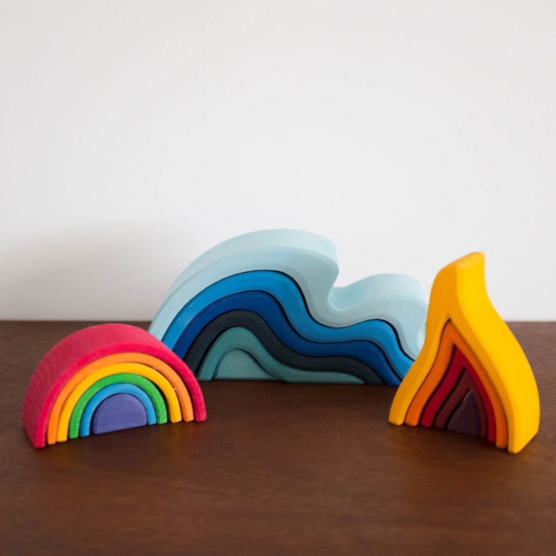 NEW Wooden Waterwaves Toy- Large