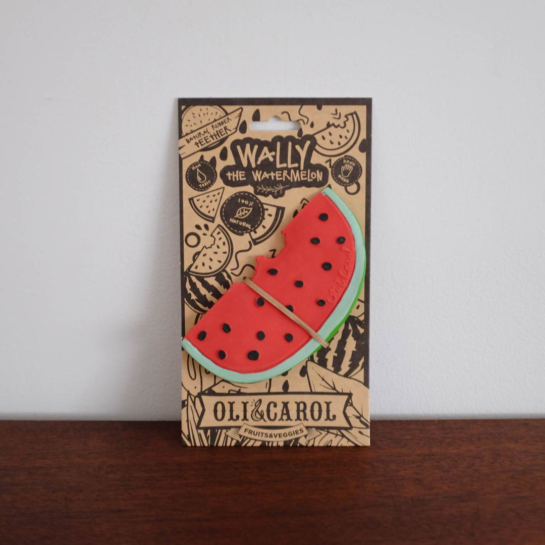 Wally the Watermelon Fruit Teether Toy