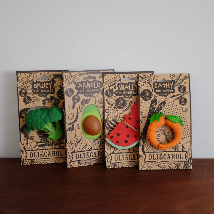Wally the Watermelon Fruit Teether Toy