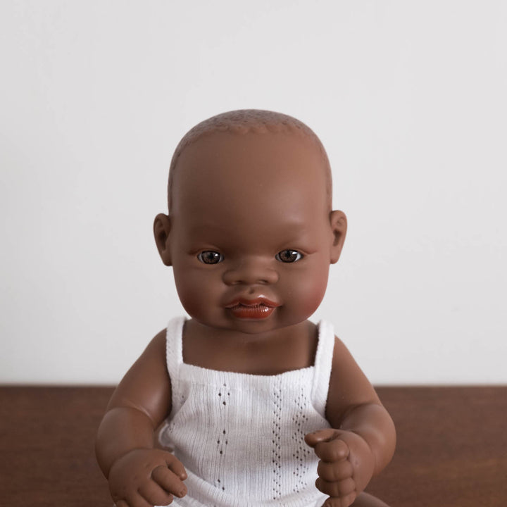 NEW Newborn Baby Doll- African Boy