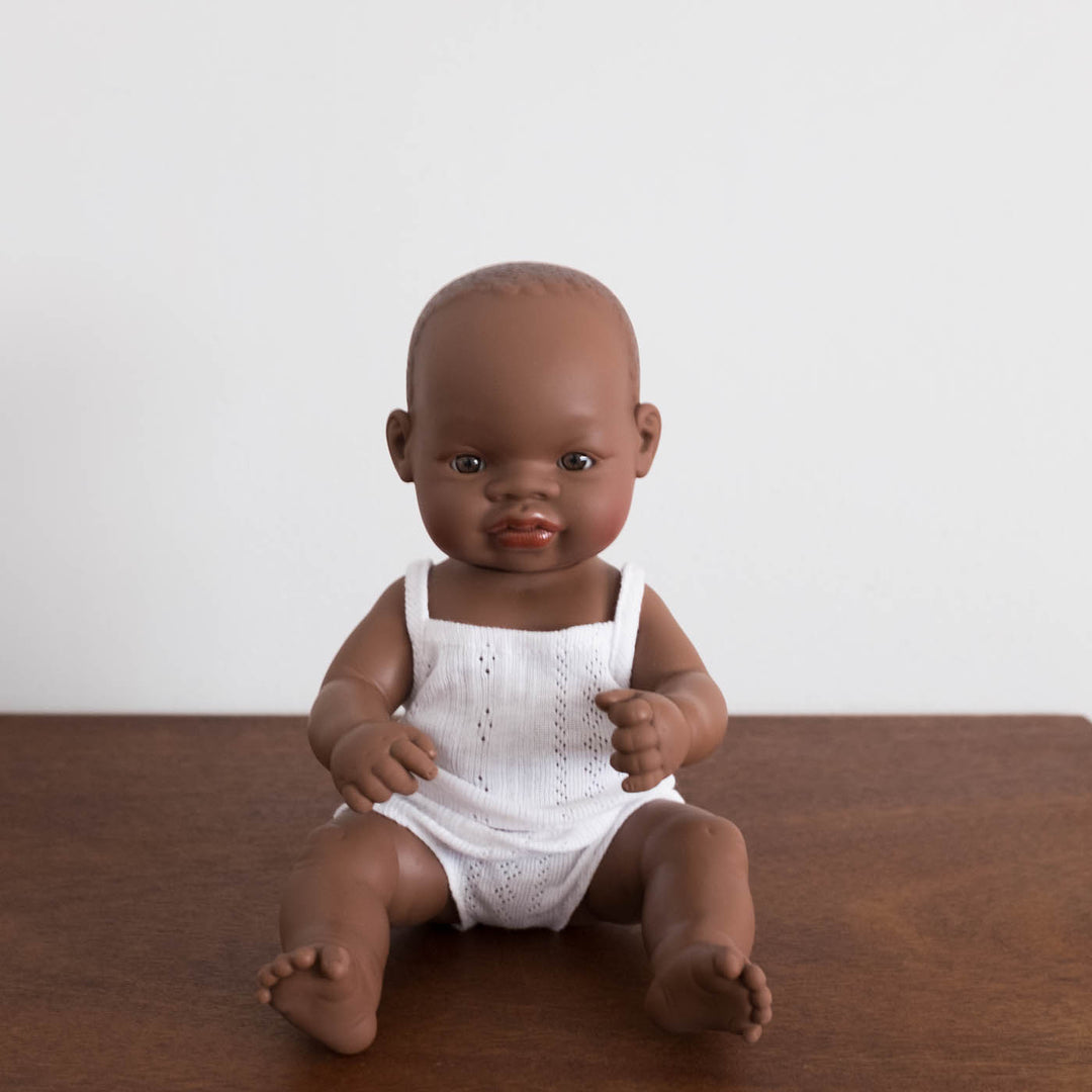 NEW Newborn Baby Doll- African Boy