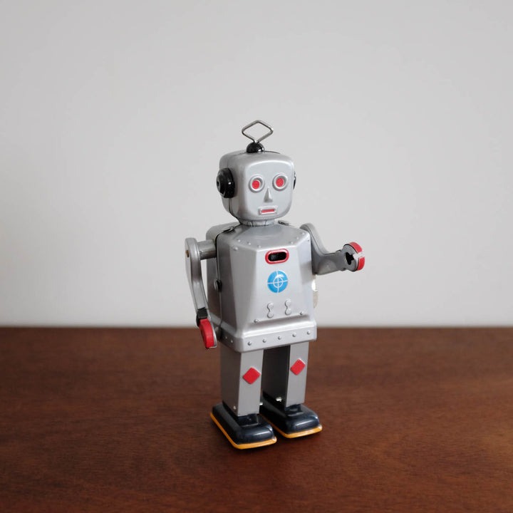 Sparkling Mike Tin Robot Toy