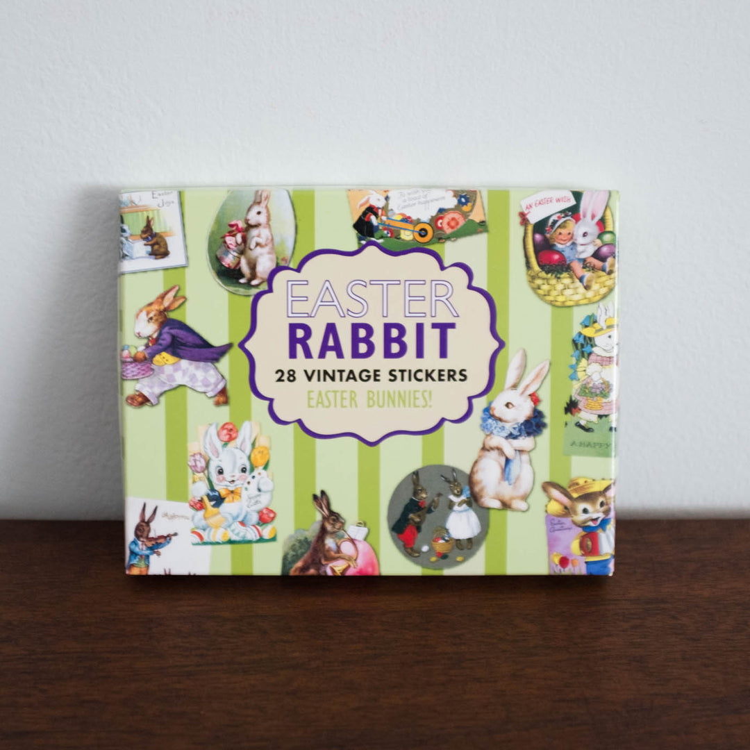 Easter Rabbit Sticker Box