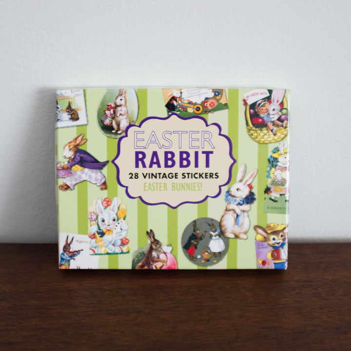Easter Rabbit Sticker Box