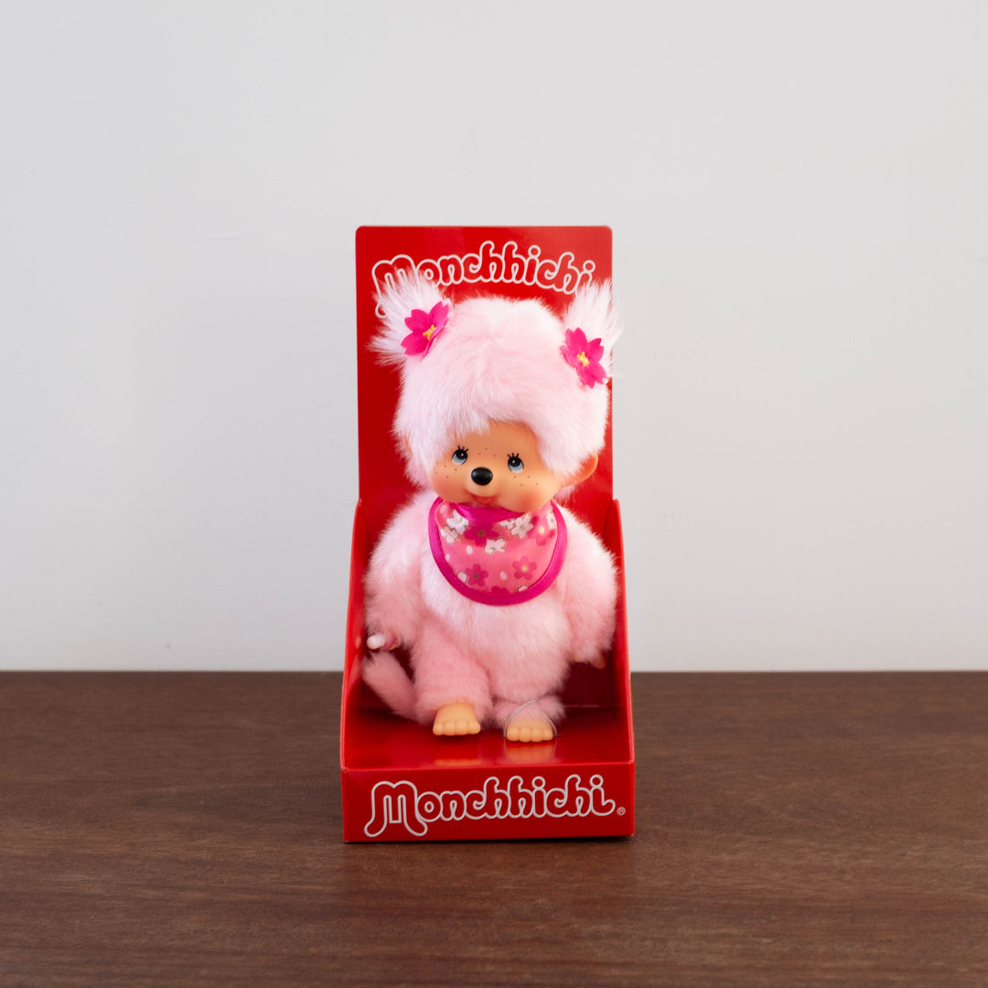 Monchhichi Original Doll- Pink Bloom Sakura