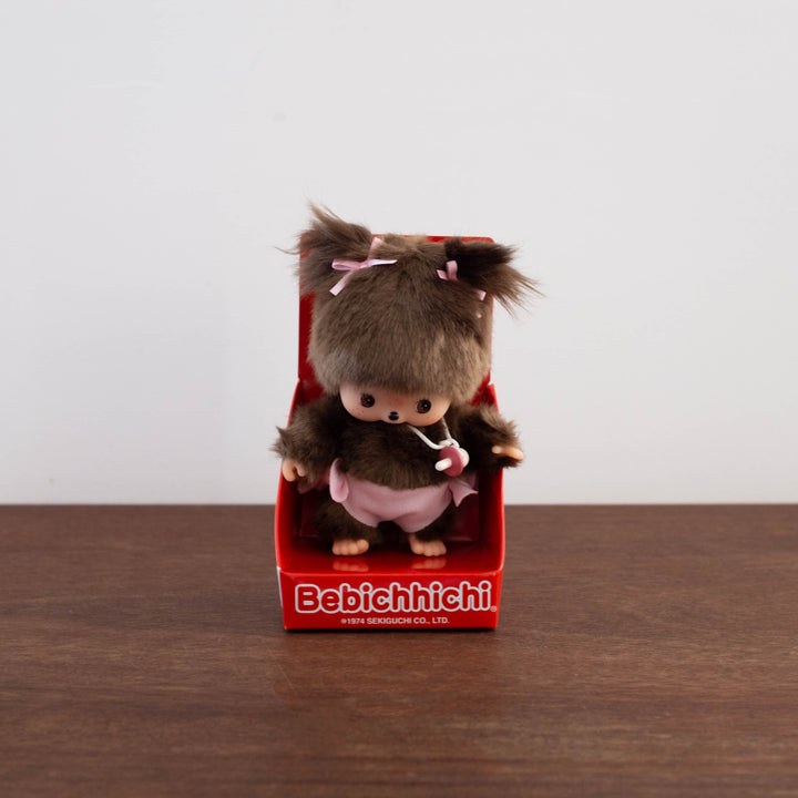 Bebichhichi Monchhichi Doll- Diaper Pink