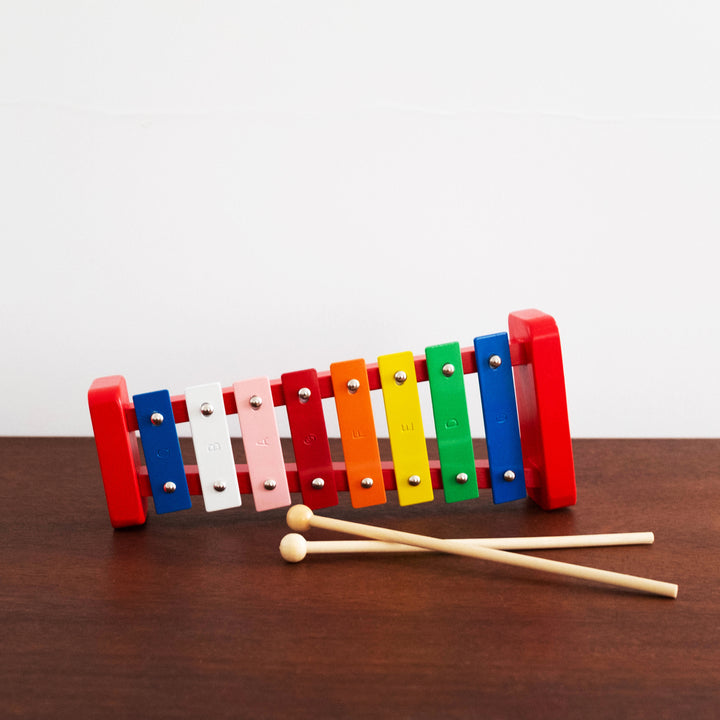 NEW Wooden Rainbow Xylophone