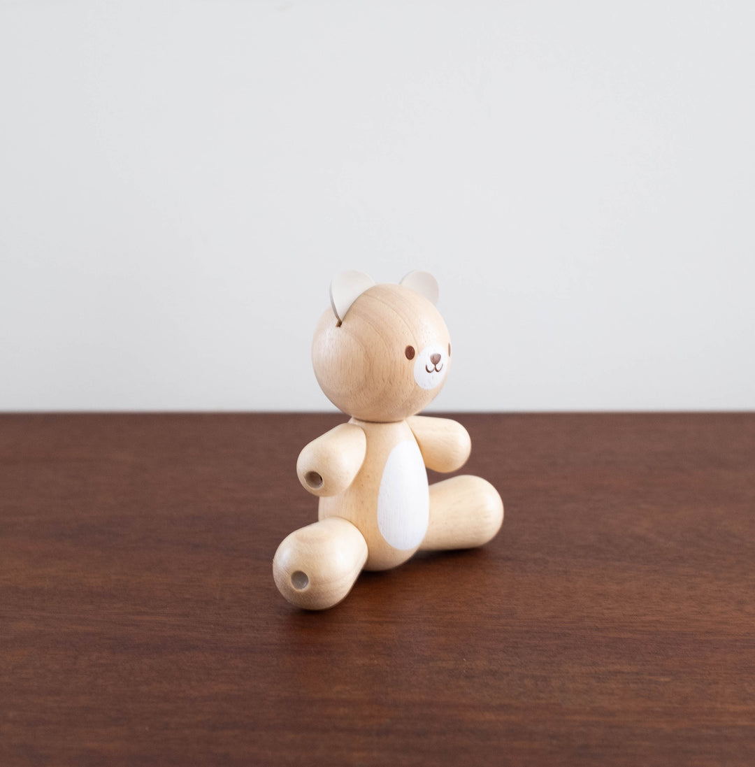Wooden Bear Baby Toy
