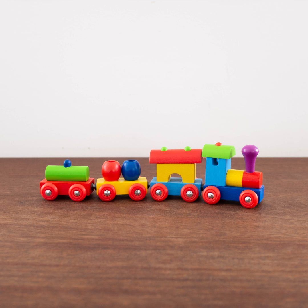 Classic Train- Rainbow Set of 4pc.