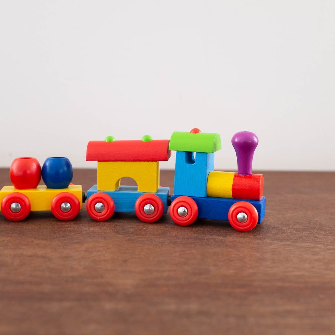 Classic Train- Rainbow Set of 4pc.