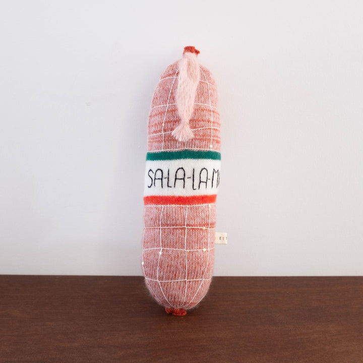 NEW Charcuterie "Salami"  Plush Lambswool and Mohair Doll