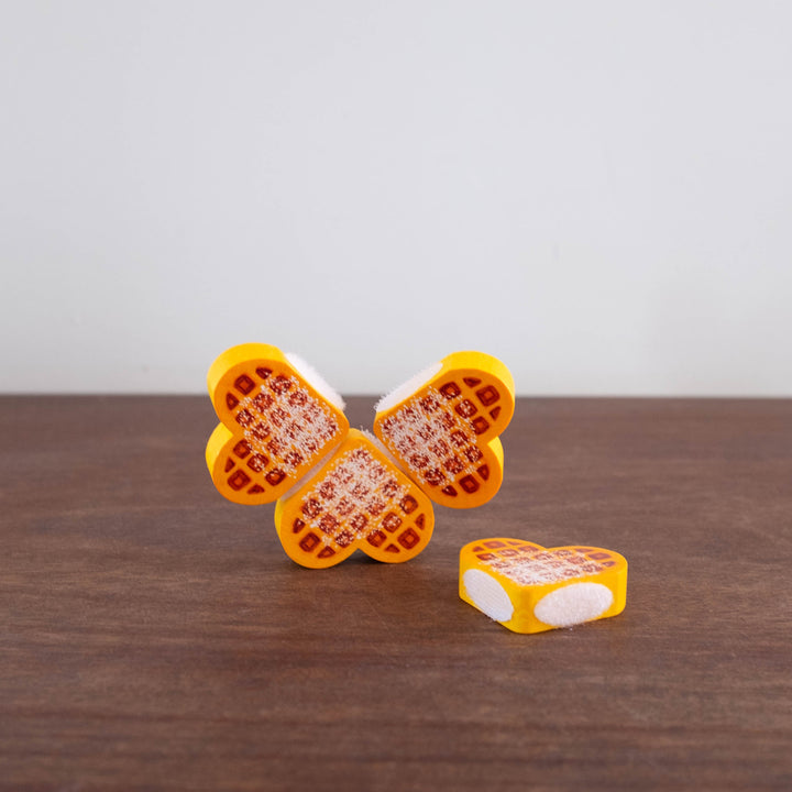 Wooden Heart Waffles to Cut