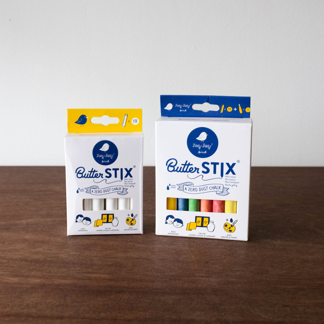 ButterStix® Set - 12 Pack of Assorted Colors with Holder