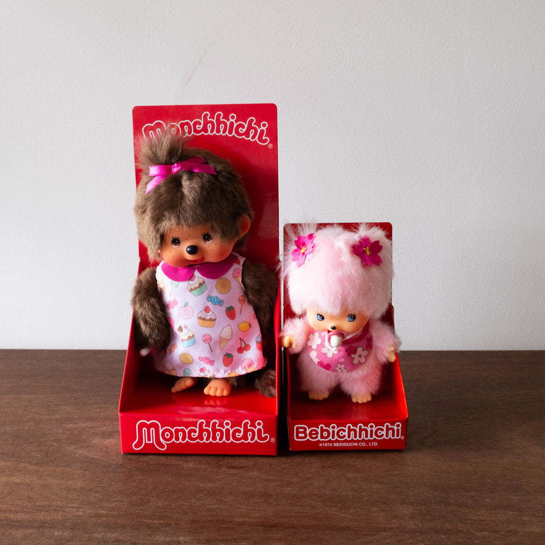 Monchhichi Bebichhichi Doll- Sakura Bloom Cherry Blossom
