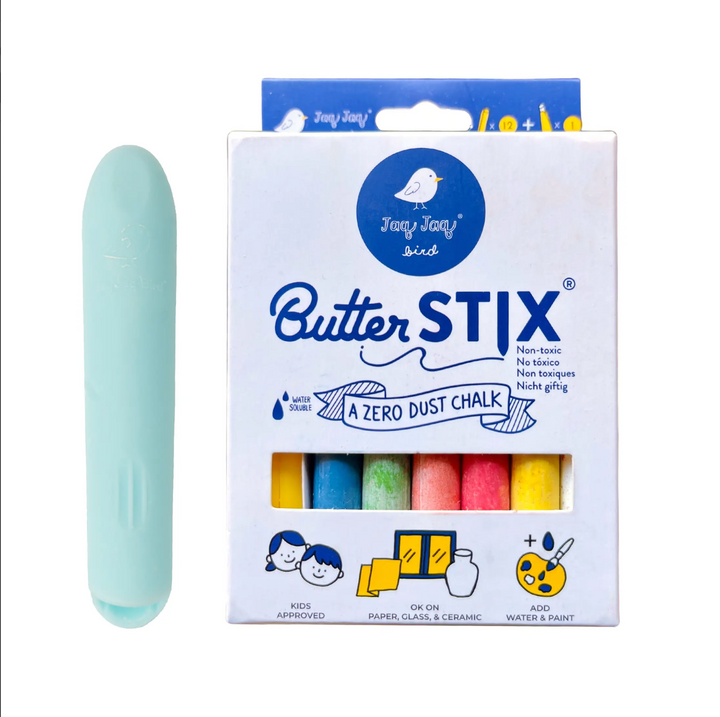 ButterStix® Set - 12 Pack of Assorted Colors with Holder