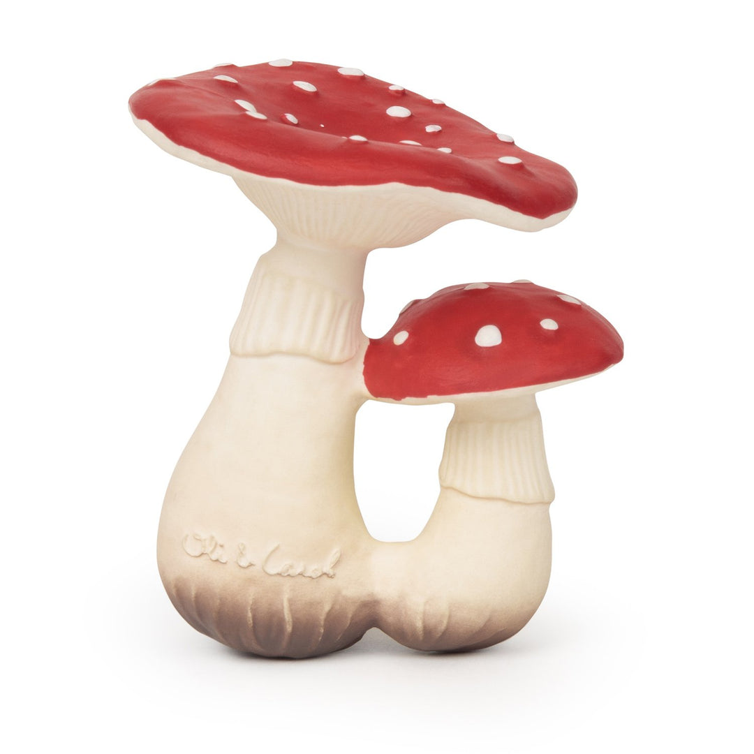 NEW Spot the Mushroom Teether Toy