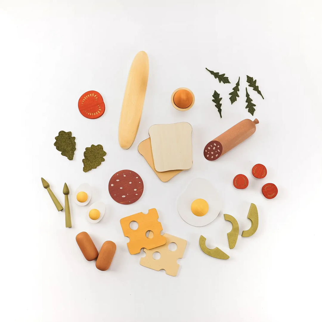 Play Food Set- Breakfast
